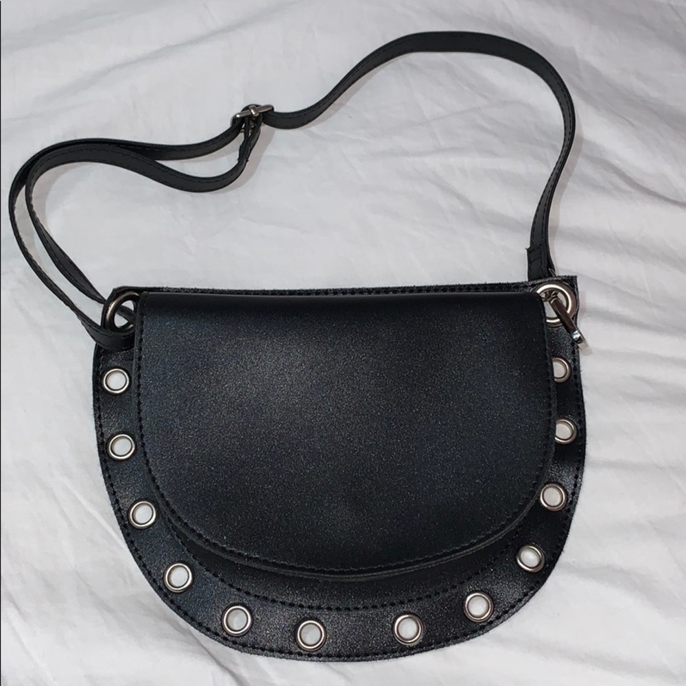 COACHELLA approved* Black waist bag